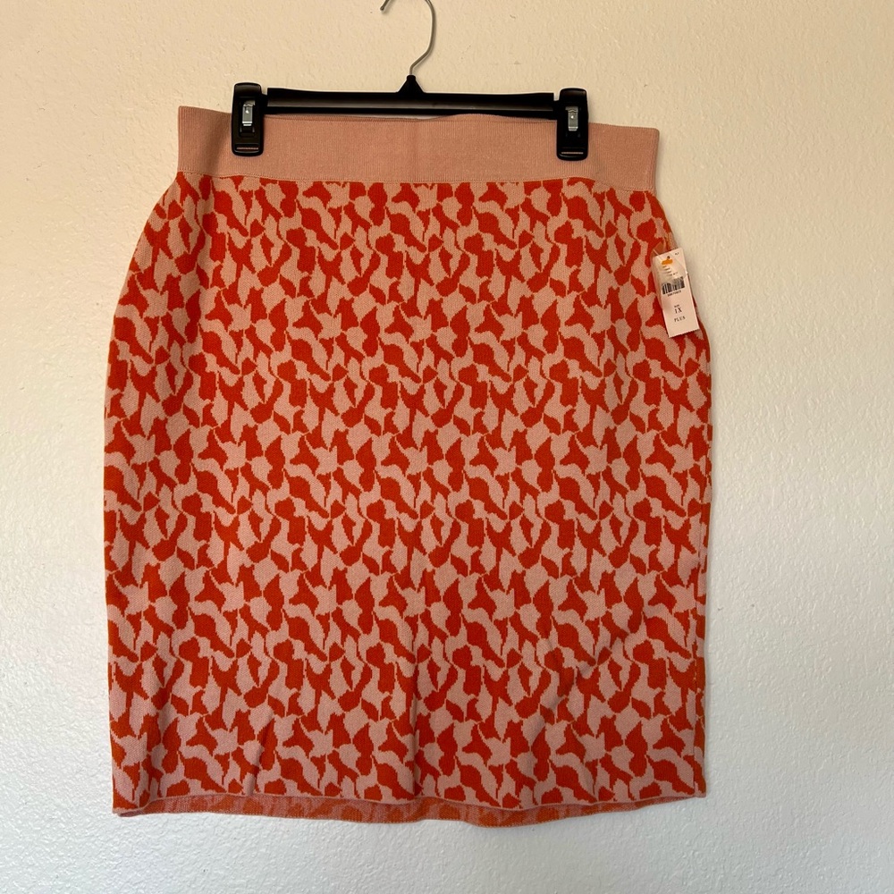 Anthropology NWT Patterned Skirt